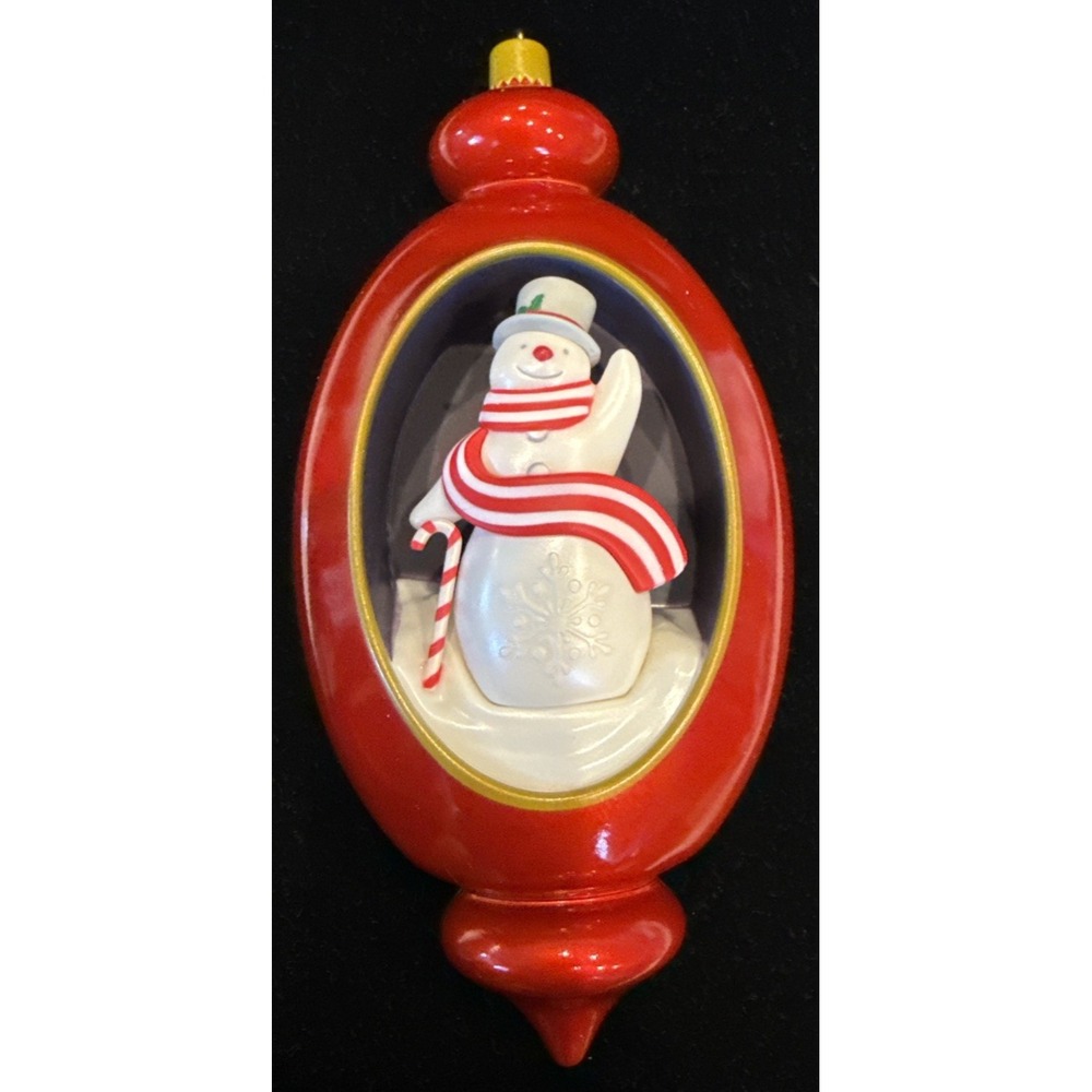 2022 Hallmark Keepsake Top Hat Snowman Limited Edition VIP Christmas Ornament